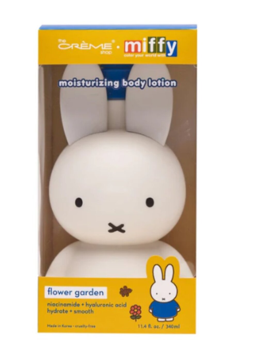NEW- The Crème Shop - Miffy Body Lotion - Flower Garden PLEASE NOTE THE BELOW